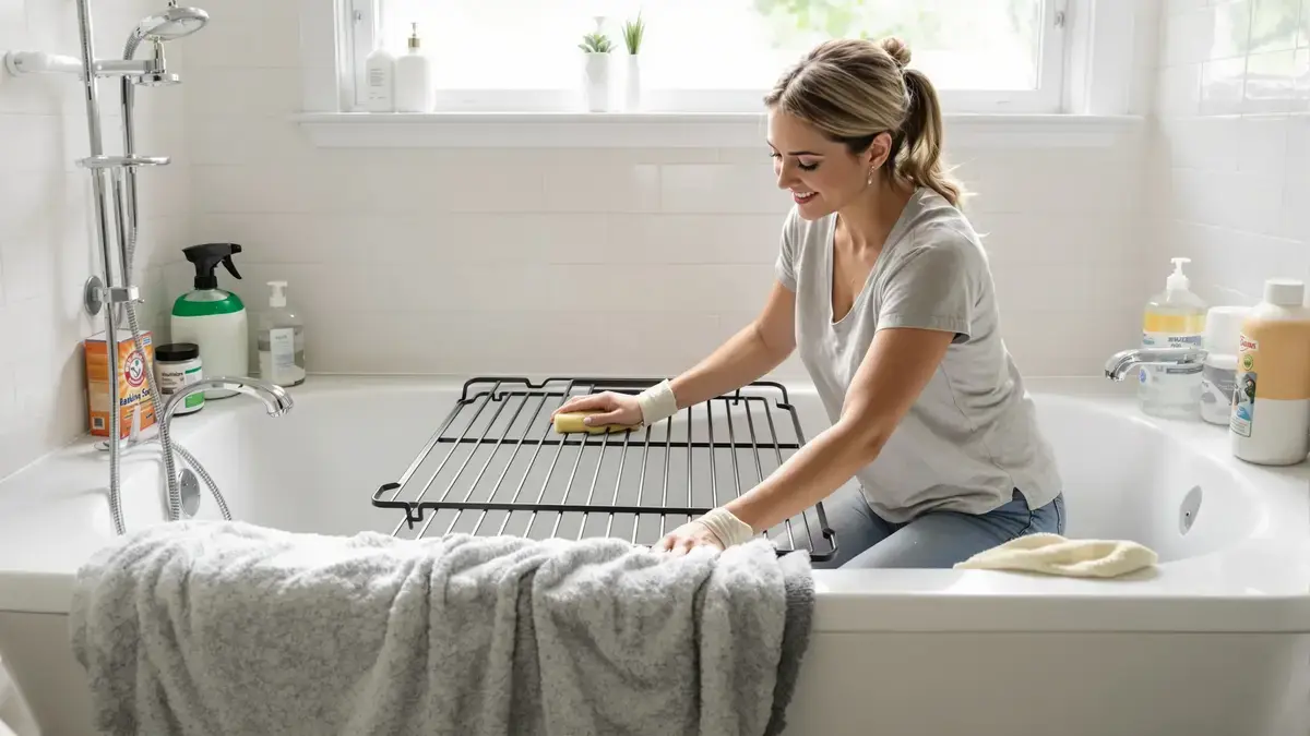 Geschwärzte Ofengitter: Ein wenig bekannter Badezimmertrick macht sie mühelos blitzsauber