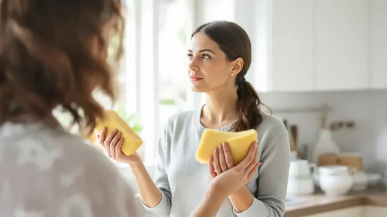 Dieser Schwamm, den Sie für sauber halten, verbirgt unsichtbare Keime erfahren Sie, wann Sie ihn wirklich wegwerfen sollten