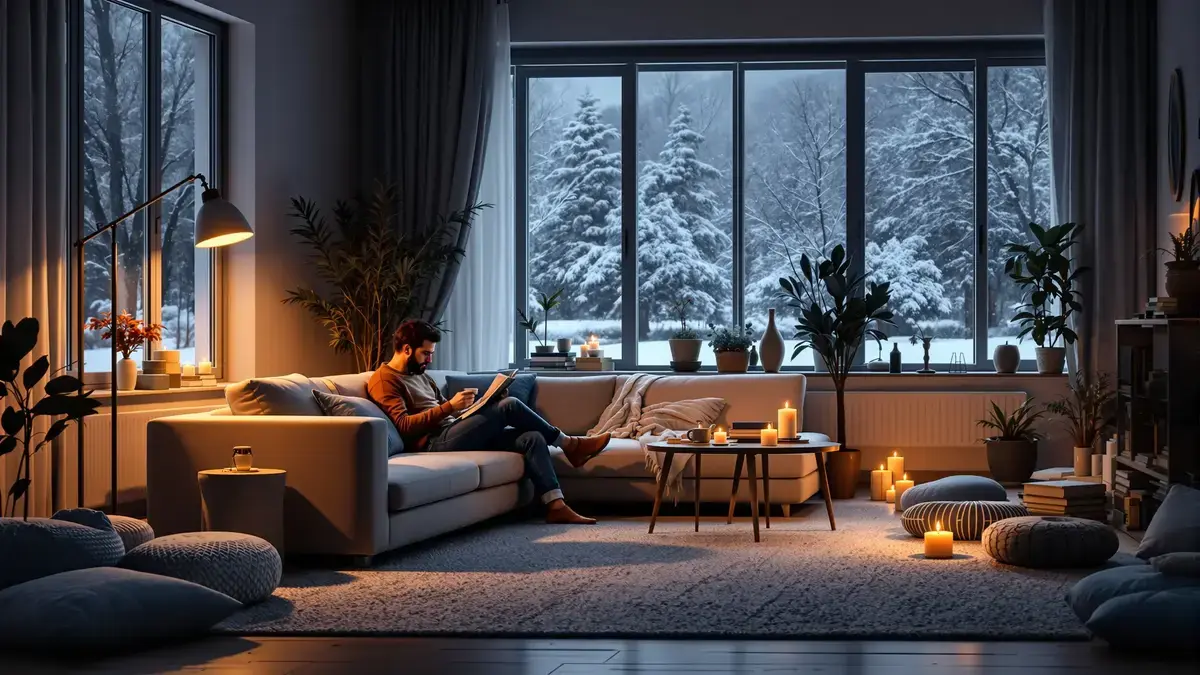 Das Sofa an die Wand zu schieben ist ein häufiger Fehler der die Harmonie Ihres Wohnzimmers stört