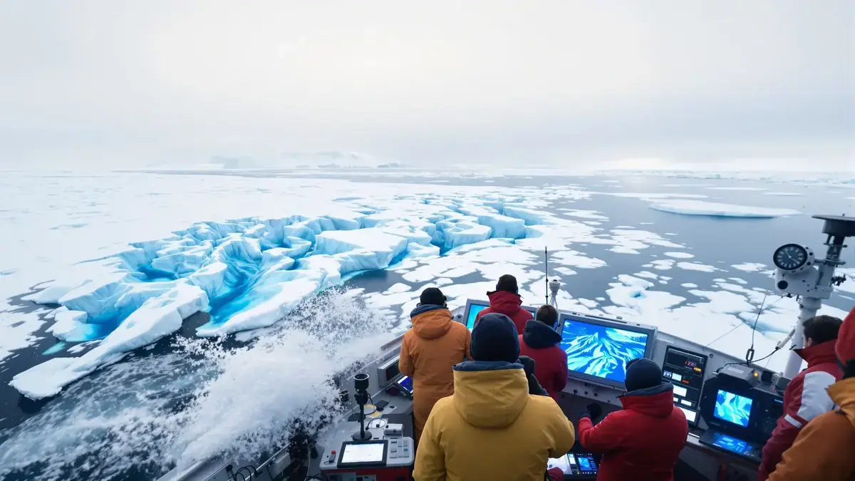 Experten sind sich einig Hunderte von Unterwassercanyons unter der Antarktis entdeckt stellen unser Wissen über die Ozeane in Frage ein Fehler den wir bereuen könnten