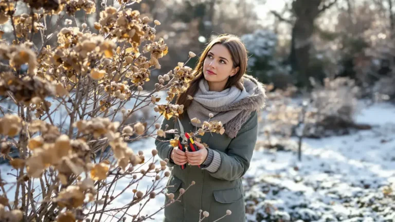 Diese Winterschneidung im Januar, die unter Gärtnern verbreitet ist, beraubt Sie den ganzen Sommer über der Blüten
